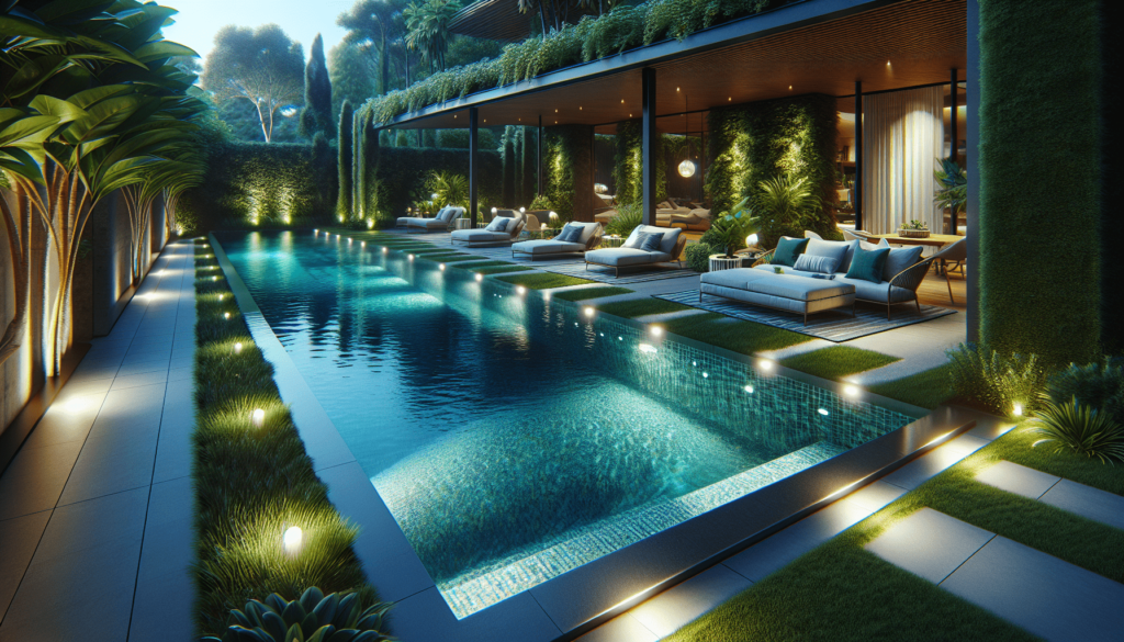 Inground pool design