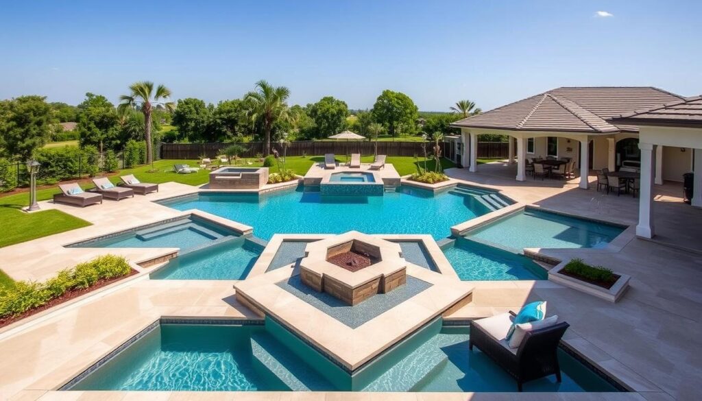 Geometric Swimming Pools Harris County Texas - Expert