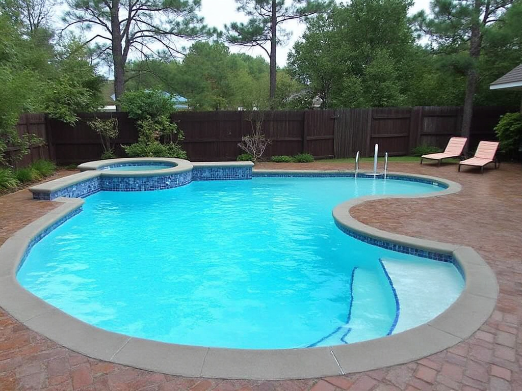 Fiberglass pool installation Baytown