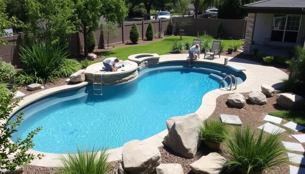 Professional pool installers Baytown TX