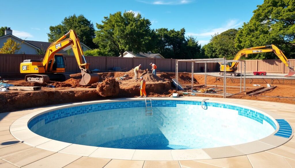 Inground pool design Baytown TX