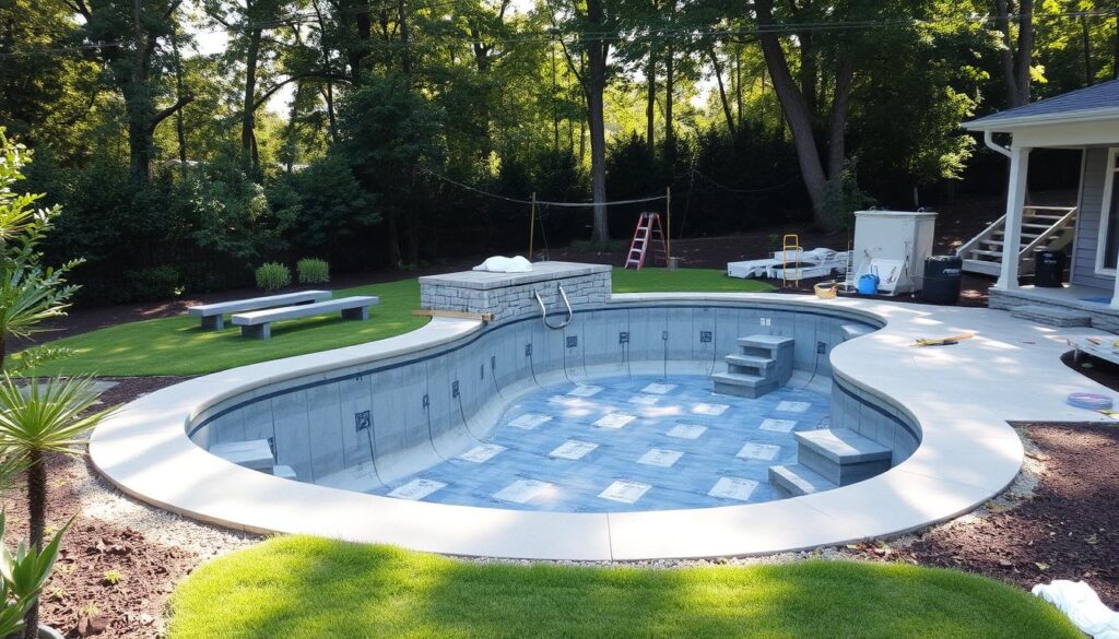 Inground pool builders Baytown TX